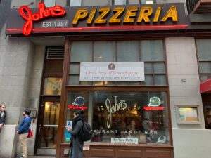 John's Pizzeria Times Square