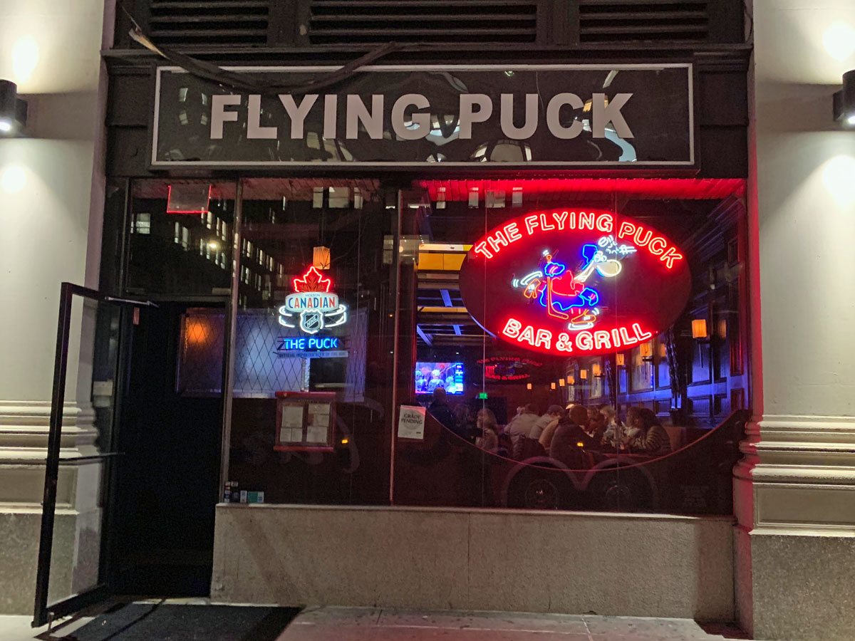 Flying Puck Bar