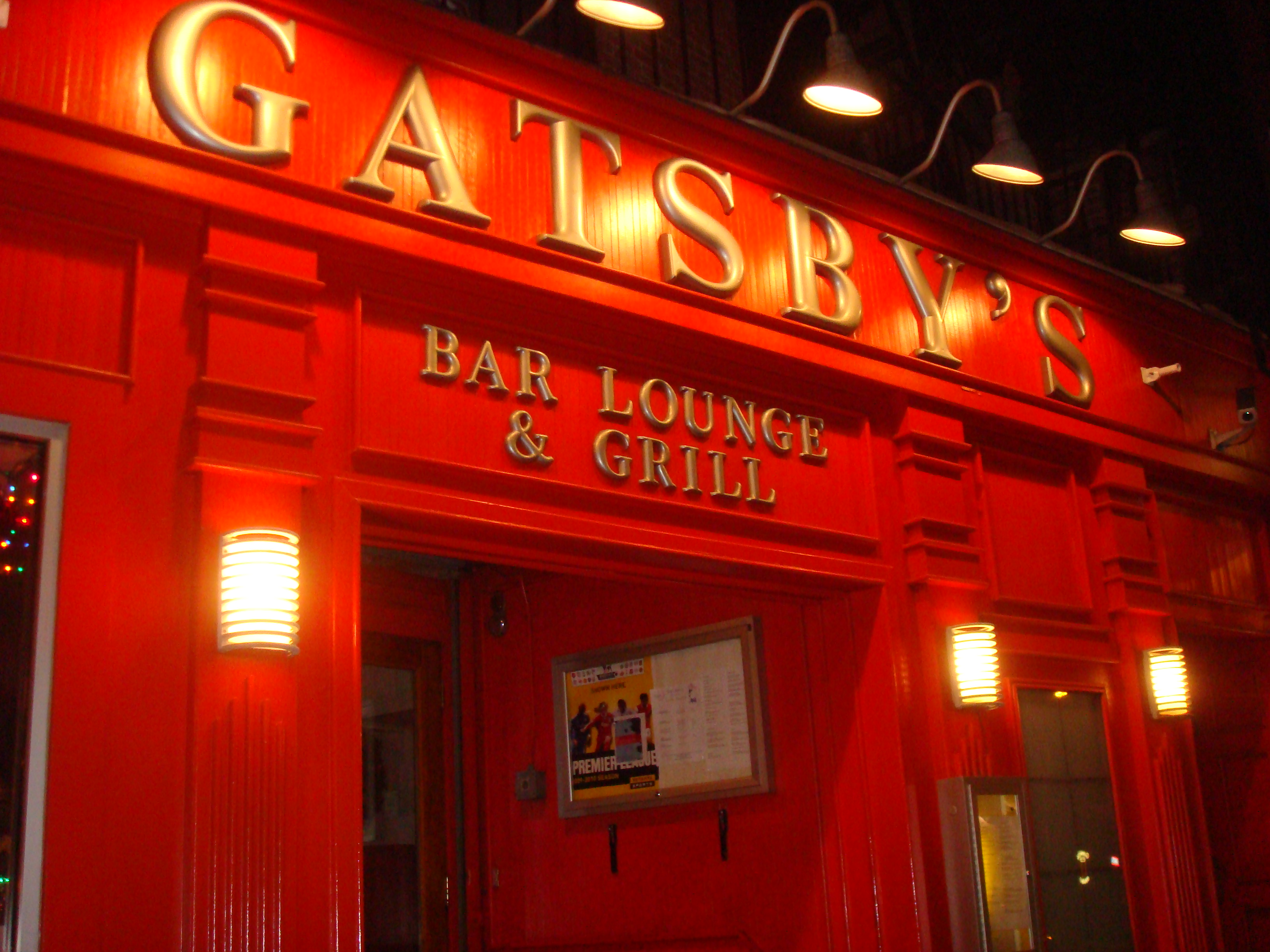 gatsby's bar and kitchen