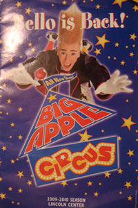 big apple circus program