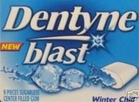 dentyne blast arctic chill