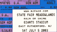 state fair ticket