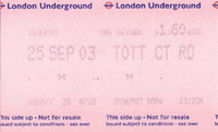 tube ticket