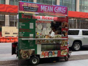 New York Mexican Food Cart