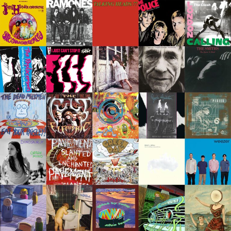 Top 25 Influential Rock Albums Mr. Hipster